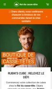 How roi-du-casse-tete.com looks like on a mobile device such as an iPhone.