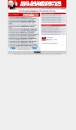 How rojadirecta.me looks like on a mobile device such as an iPhone.