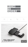 How roominorder.com looks like on a mobile device such as an iPhone.