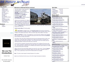 How rrpicturearchives.net looks like on a tablet such as an iPad.