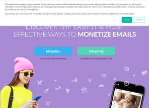 How rs-stripe.com looks like on a tablet such as an iPad.