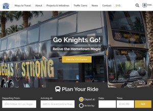 How rtcsnv.com looks like on a tablet such as an iPad.