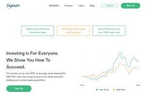 How rubicoin.com looks like on a tablet such as an iPad.