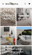 How rugsoriginal.co.za looks like on a mobile device such as an iPhone.