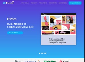 How rul.ai looks like on a tablet such as an iPad.