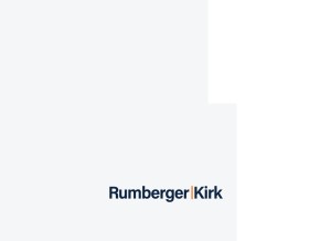 How rumberger.com looks like on a tablet such as an iPad.