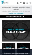 How rutlandcycling.com looks like on a mobile device such as an iPhone.