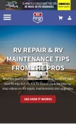 How rvrepairclub.com looks like on a mobile device such as an iPhone.