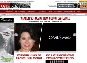 How ryortho.com looks like on a tablet such as an iPad.