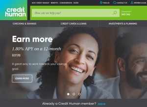 How sacu.com looks like on a tablet such as an iPad.