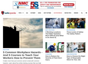 How safeopedia.com looks like on a tablet such as an iPad.