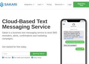 How sakari.io looks like on a tablet such as an iPad.