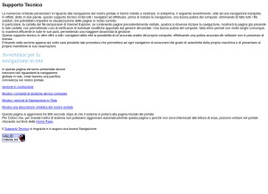 How salottopertutti.it looks like on a tablet such as an iPad.