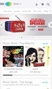 How saregama.com looks like on a mobile device such as an iPhone.