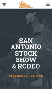 How sarodeo.com looks like on a mobile device such as an iPhone.