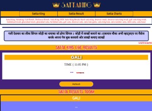 How sattakinggalli.in looks like on a tablet such as an iPad.