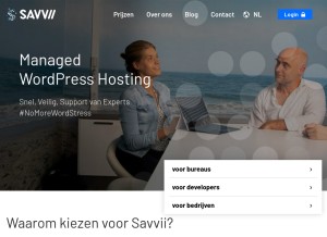 How savviihq.com looks like on a tablet such as an iPad.
