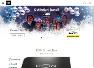 How sbb.rs looks like on a tablet such as an iPad.