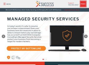 How sccnet.com looks like on a tablet such as an iPad.