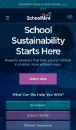 How schoolmint.net looks like on a mobile device such as an iPhone.