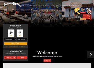 How sclv.com looks like on a tablet such as an iPad.