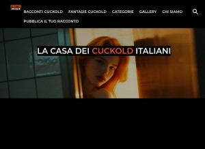 How scopatimiamoglie.com looks like on a tablet such as an iPad.