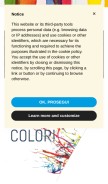 How scotton.it looks like on a mobile device such as an iPhone.