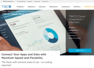 How scribesoft.com looks like on a tablet such as an iPad.