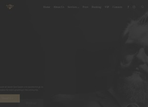 How scsaloon.com looks like on a tablet such as an iPad.