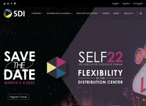 How sdi.systems looks like on a tablet such as an iPad.