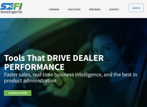 How se-fi.com looks like on a tablet such as an iPad.