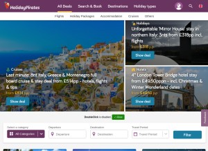 How searchthisworld.info looks like on a tablet such as an iPad.
