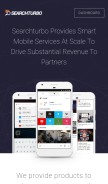 How searchturbo.com looks like on a mobile device such as an iPhone.