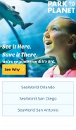How seaworld.com looks like on a mobile device such as an iPhone.