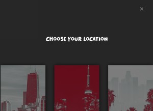 How secondcity.com looks like on a tablet such as an iPad.