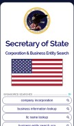 How secstates.com looks like on a mobile device such as an iPhone.