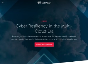 How secureconnect.com looks like on a tablet such as an iPad.