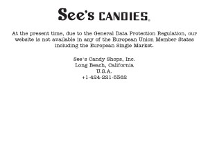 How sees.com looks like on a tablet such as an iPad.