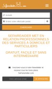 How sefaireaider.com looks like on a mobile device such as an iPhone.