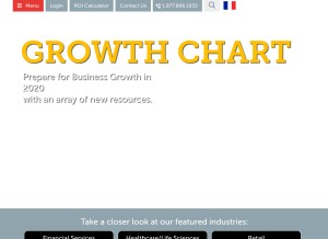 How selectica.com looks like on a tablet such as an iPad.