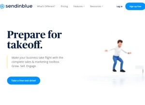 How sender-sib.com looks like on a tablet such as an iPad.