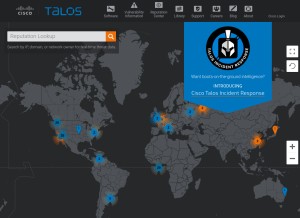 How senderbase.org looks like on a tablet such as an iPad.