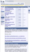 How seqanswers.com looks like on a mobile device such as an iPhone.