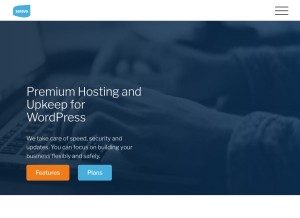 How seravo.com looks like on a tablet such as an iPad.