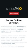 How series24.to looks like on a mobile device such as an iPhone.
