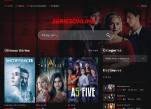 How seriesonlinehd1.com looks like on a tablet such as an iPad.