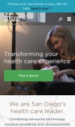 How sharp.com looks like on a mobile device such as an iPhone.