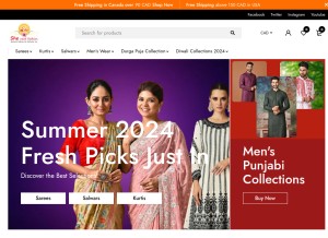 How shenextfashion.com looks like on a tablet such as an iPad.
