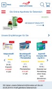 How shop-apotheke.at looks like on a mobile device such as an iPhone.