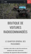 How shop-radiocommande.com looks like on a mobile device such as an iPhone.
